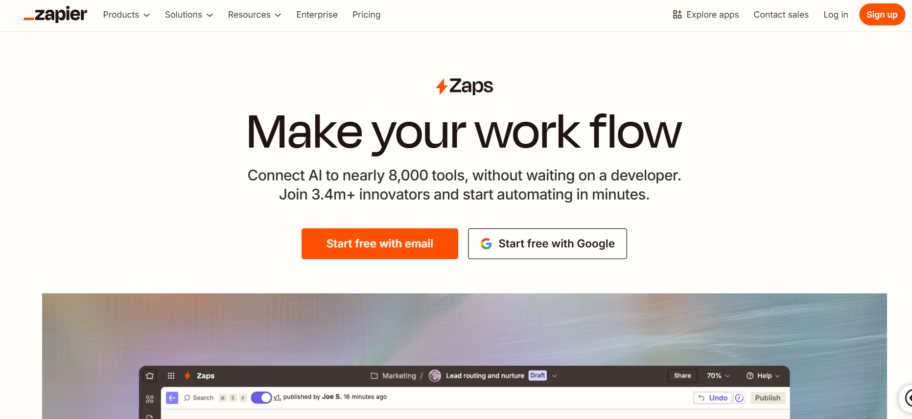 Zapier Interface